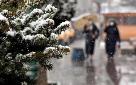 Qar, dolu, 18° isti - Sabahın havası