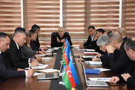 Azərbaycan Karate Federasiyasının İdarə Heyətinin növbəti iclası keçirilib-FOTOLAR