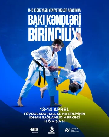 Cüdo üzrə Bakı kəndləri birinciliyi keçiriləcək