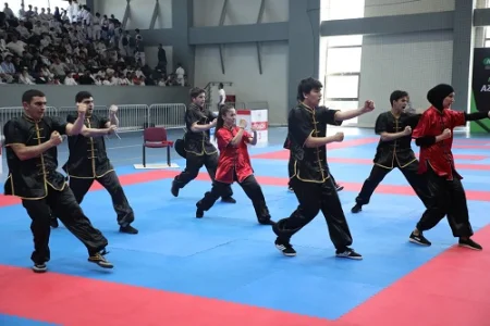 Abşeron Olimpiya İdman Kompleksində karate üzrə açıq turnir keçirilib-FOTOLAR