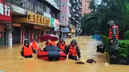 Çində güclü təbii fəlakət:5 ölü, 33 yaralı