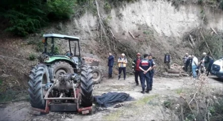 Traktor qəzası: Sürücü öldü