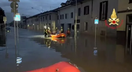 İtaliyada daşqın: 15 ölü