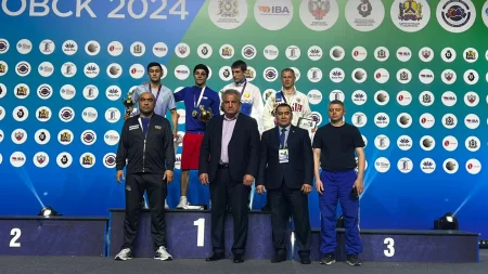 Boksçularımız Konstantin Korotkov Memorialını 5 medalla başa vurub