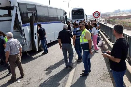 Zəncirvari qəza: 35 yaralı