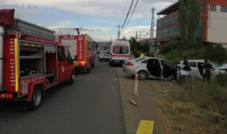 Yol qəzası: 3 ölü, 1 yaralı