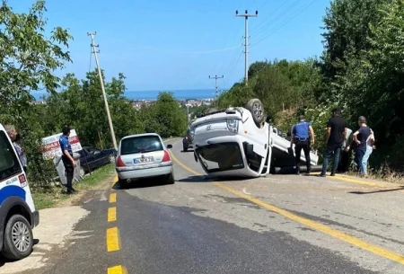 Yük maşını aşdı: 1 yaralı