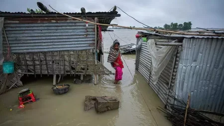 Hindistanda və Myanmarda daşqın: 16 ölü