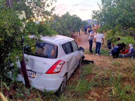 Yol qəzası : 2 yaralı