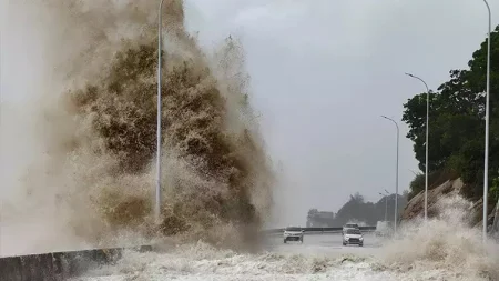 Fillipin və Tayvandakı qasırğa Çinə çatdı