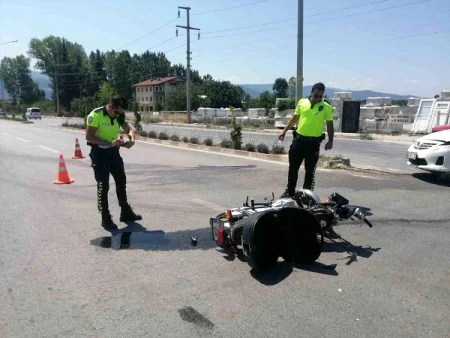 Avtomobil və motosiklet toqquşdu: 1 ölü