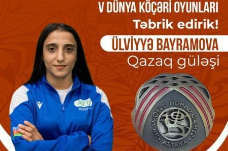 Daha bir güləşçimiz Astanada medal əldə edib