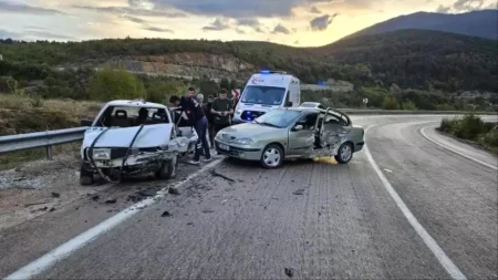 Yol qəzası: 7 yaralı,2-si azyaşlıdır