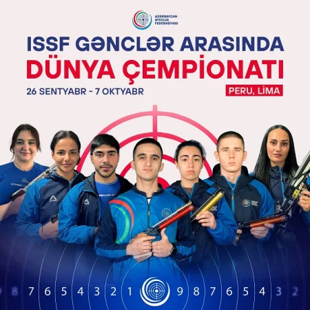 Atıcılarımız ISSF gənclər arasında Dünya Çempionatında ölkəmizi təmsil edəcək