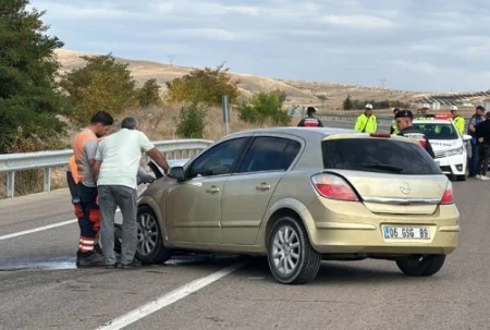 Çip və minik avtomobili toqquşdu: 2 yaralı 