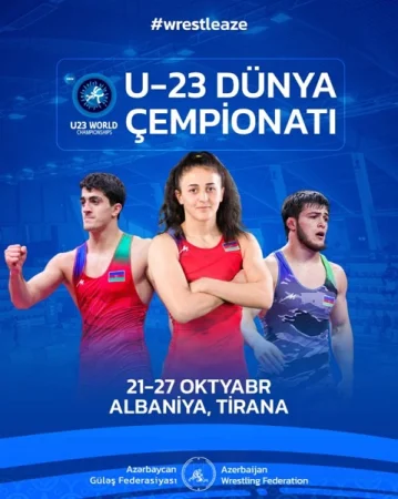 Güləşçilərimiz U-23 dünya çempionatında iştirak edəcək